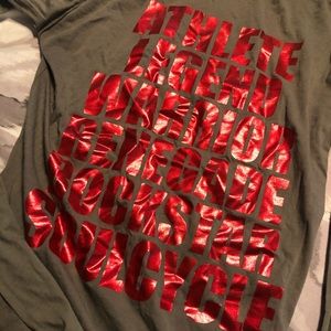 Soul cycle long sleeve top